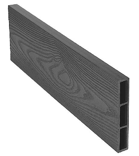 Доска для грядок и клумб из ДПК NauticPrime, 25х150х2950 серый купить в Юрьев-Польском