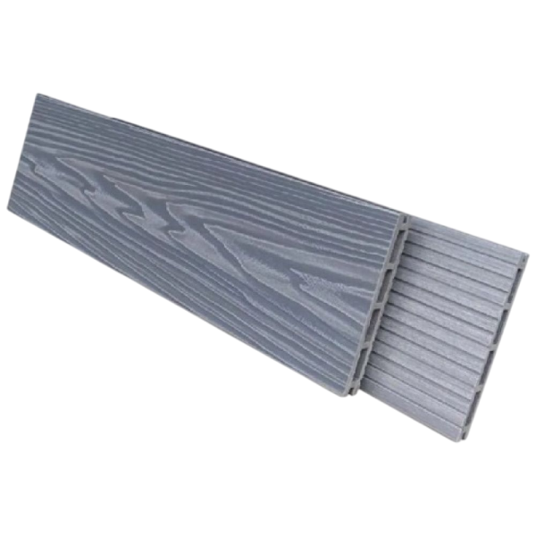 Террасная доска NanoWood Comfort 3D тиснение + вельвет Серый купить в Юрьев-Польском