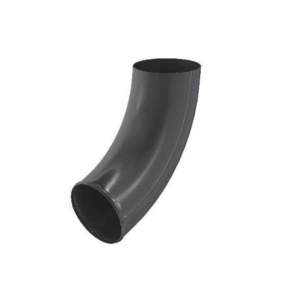 Водосток Aquasistem, система 150/100 - Отвод трубы RAL 7024 Тёмно-серый купить в Юрьев-Польском