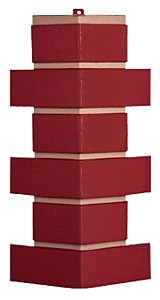 Угол T-Сайдинг - Кирпич Модерн Красный купить в Юрьев-Польском