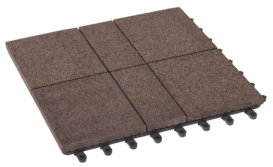 Модульный паркет ДПК GRINDERDECO Люкс 8 Шоколад купить в Юрьев-Польском