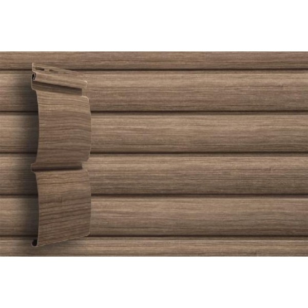 Виниловый сайдинг Grand Line Tundra Блок-хаус - Кедр купить в Юрьев-Польском