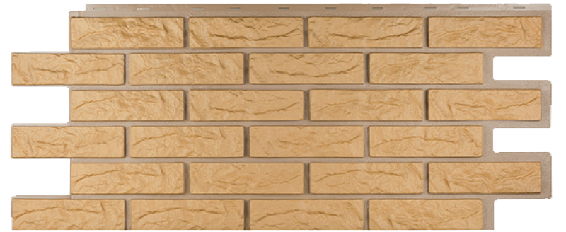 Фасадная панель Техоснастка, Лондон Брик, Бежевый купить в Юрьев-Польском