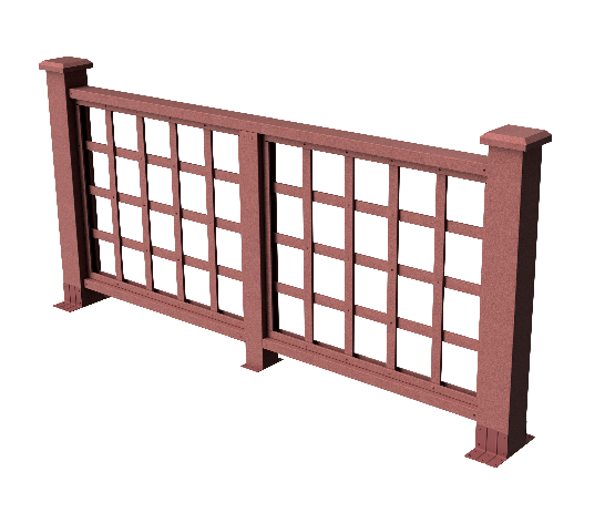 Ограждения декоративное ДПК GRINDERDECO Дувр мербау купить в Юрьев-Польском