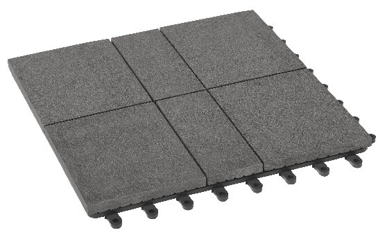 Модульный паркет ДПК GRINDERDECO Люкс 8 Серый базальт купить в Юрьев-Польском