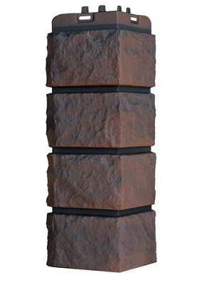 Угол наружный Grand Line Колотый Камень Трюфель, Шов чёрный купить в Юрьев-Польском