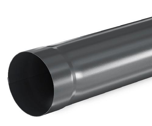 Водосток Aquasistem, система 150/100 - Труба водосточная 3.00м RAL 7024 Тёмно-серый купить в Юрьев-Польском