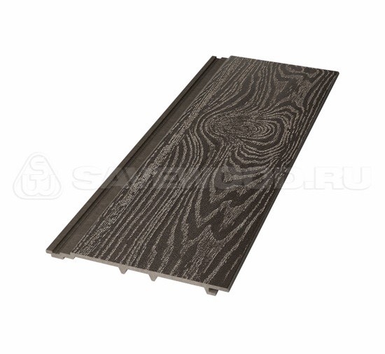 Сайдинг из дпк savewood sw-cedrus тангенциальный распил темно-коричневый купить в Юрьев-Польском