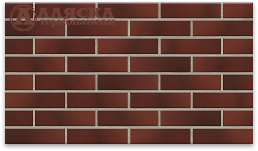 Фасадные Термопанели Аляска Cherry Glatt купить в Юрьев-Польском