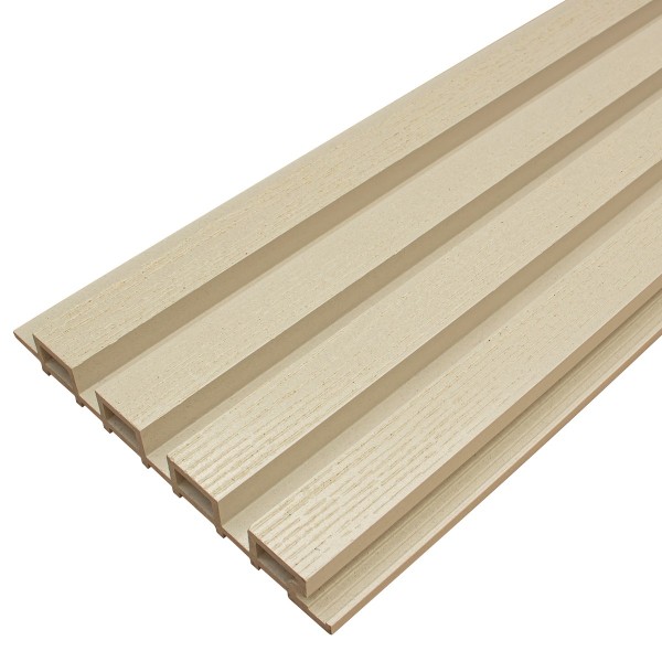 Фасадная доска из ДПК Faynag Wood Рейка Слоновая кость купить в Юрьев-Польском