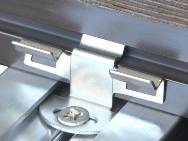 Кляймер промежуточный KRONEX № 7 для алюмин. лаги (упак100 шт купить в Юрьев-Польском