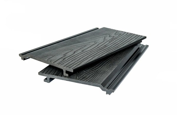 Фасадная доска 3D WOOD BRUSHING, чёрный купить в Юрьев-Польском