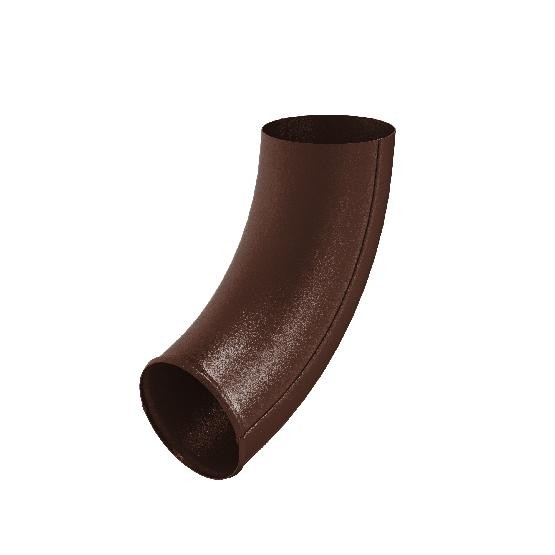 Водосток Aquasistem, Система 125x90 - Отвод трубы RAL 8017 Коричневый matt купить в Юрьев-Польском