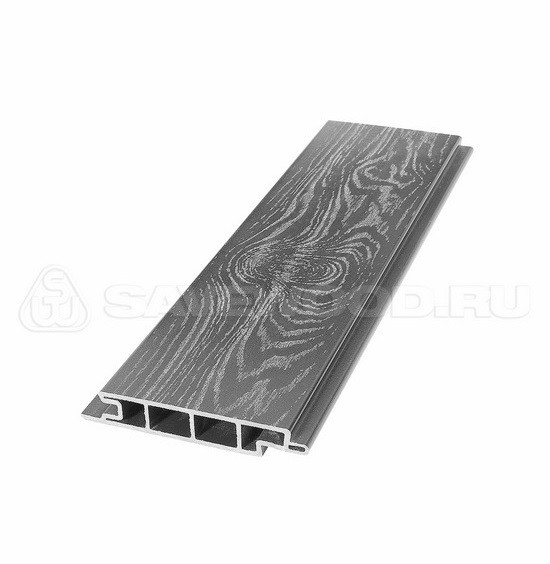 Террасная доска из ДПК SW Padus тангенциальный распил «SaveWood» пепельный купить в Юрьев-Польском