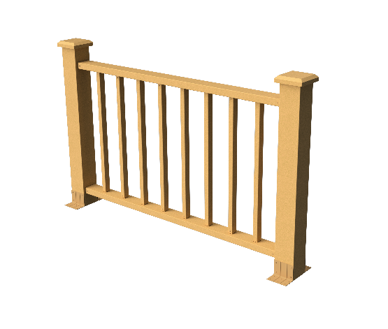 Ограждения декоративное ДПК GRINDERDECO Альма 1500 со скрытым крепежом песчаник купить в Юрьев-Польском