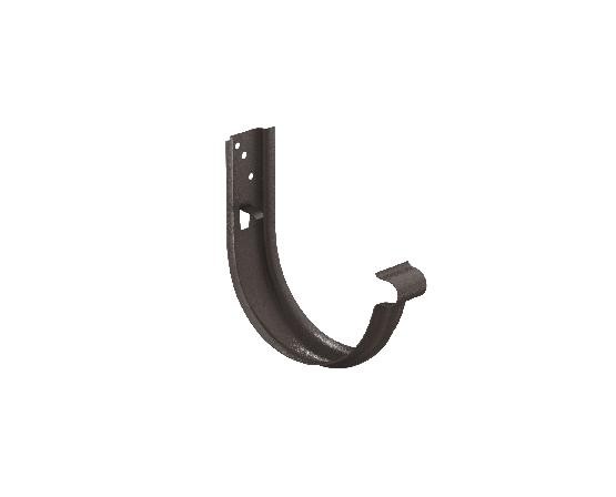 Водосток Aquasistem, Система 125x90 - Крюк универсальный с комплектом крепления RR 32 Тёмно-коричневый matt купить в Юрьев-Польском