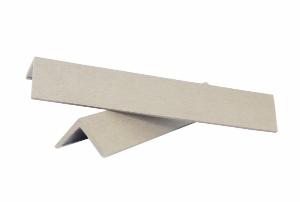 Уголок ДПК завершающий шлифованный SINGARAJA белый купить в Юрьев-Польском