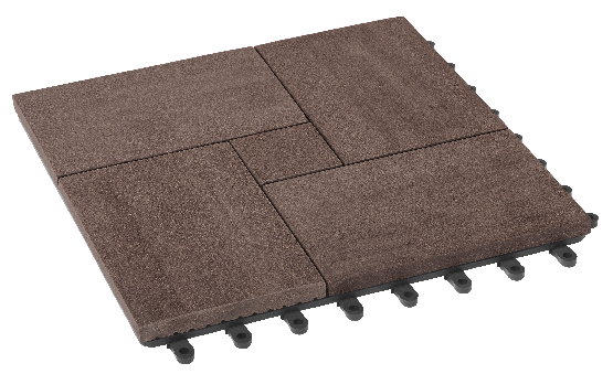 Модульный паркет ДПК GRINDERDECO Люкс 7 Шоколад купить в Юрьев-Польском