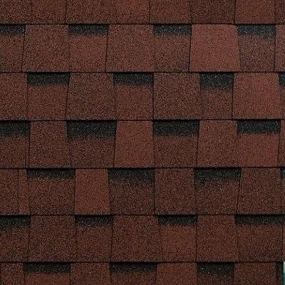 Двухслойная ламинированная черепица Shinglas, серия Фазенда – Красный купить в Юрьев-Польском