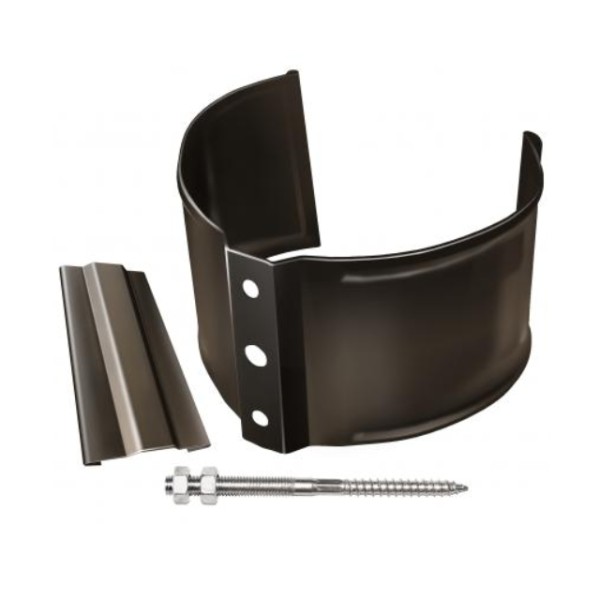 Водосток Grand Line 150x100 – Хомут трубы (на кирпич) RR 32 купить в Юрьев-Польском