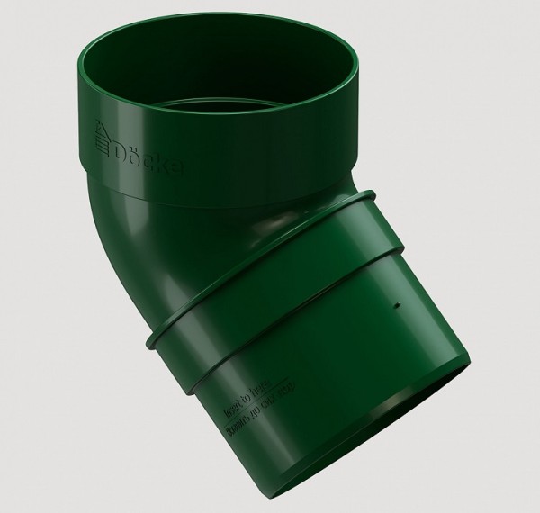 Колено 45˚ПВХ Docke STANDART зеленый купить в Юрьев-Польском