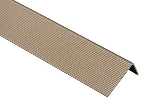 Угол завершающий алюминиевый KRONEX 51,5x30x3000 мм. дуб купить в Юрьев-Польском