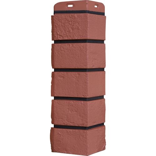 Угол Grand Line состаренный кирпич Элит корица (махагон), ШОВ черный купить в Юрьев-Польском