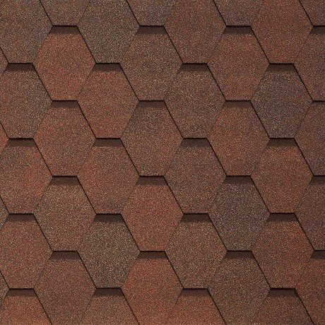 Гибкая черепица Tegola VENETO nocciola 418 купить в Юрьев-Польском