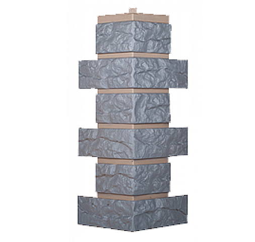 Угол T-Сайдинг-Кирпич Лондон Брик Серый купить в Юрьев-Польском