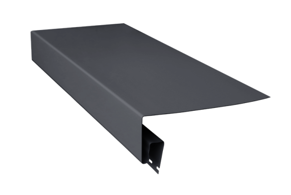 Планка приоконная широкая для Фасадных Панелей Графит купить в Юрьев-Польском