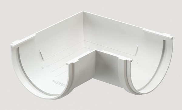 Угловой элемент 90˚ПВХ Docke STANDART пломбир купить в Юрьев-Польском