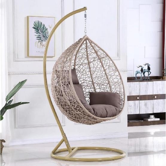 Кресло Подвесное из искусственного ротанга AFM-169A-LB Beige купить в Юрьев-Польском