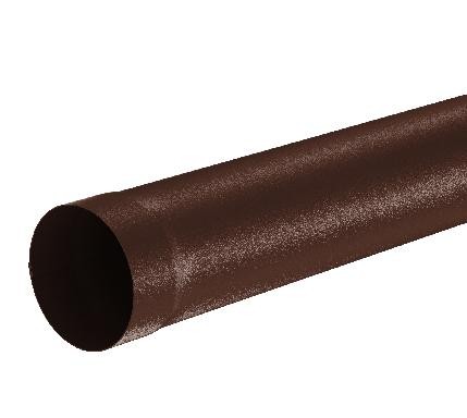 Водосток Aquasistem, Система 125x90 - Труба водосточная 1.00м RAL 8017 Коричневый matt купить в Юрьев-Польском