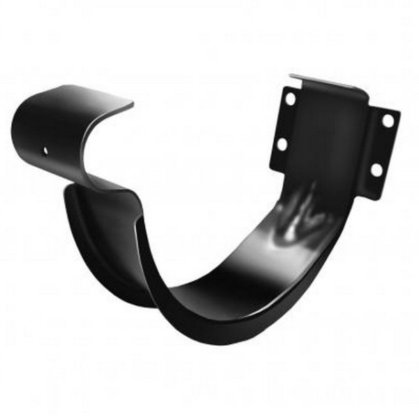 Водосток Grand Line 125x90 – Держатель желоба RAL 9005 купить в Юрьев-Польском