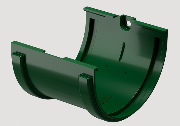 Соединитель желобов ПВХ Docke STANDART зеленый купить в Юрьев-Польском