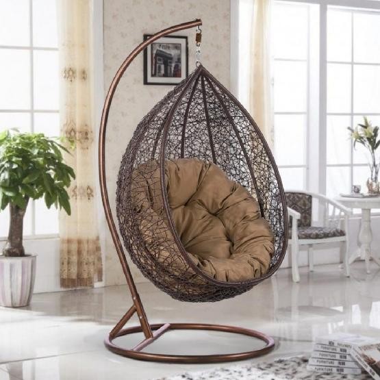 Кресло Подвесное из искусственного ротанга AFM-219A Brown купить в Юрьев-Польском