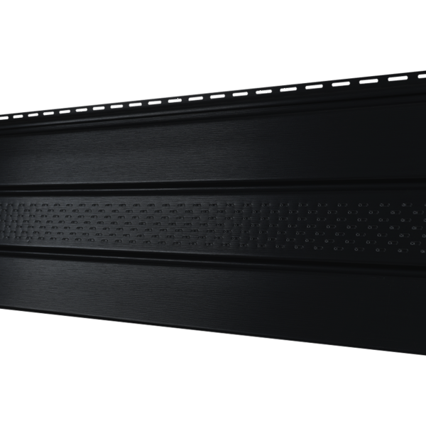 Софит Ю-Пласт PRO Классический перфорация по центру, чёрный купить в Юрьев-Польском