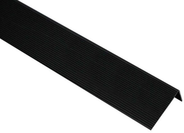 Угол завершающий алюминиевый KRONEX 51,5x30x3000 мм. черный купить в Юрьев-Польском