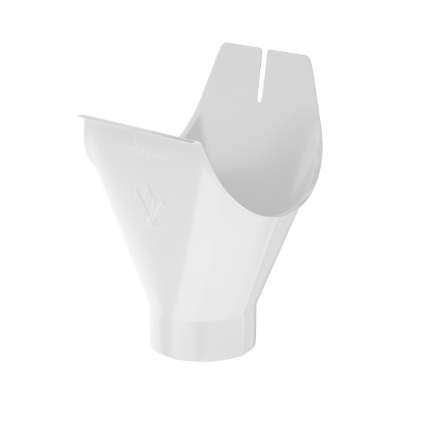 Водосток Aquasistem, система 150/100 - Воронка желоба RAL 9003 Белый купить в Юрьев-Польском