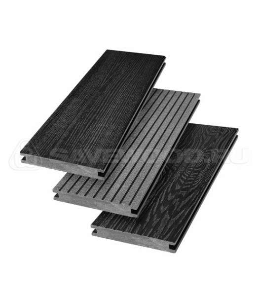 Террасная доска SW Fraxinus (R) полнотелая «SaveWood» Черный купить в Юрьев-Польском