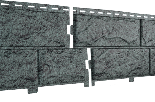 Фасадная панель Ю-Пласт Стоун-хаус камень изумрудный (двойной замок) купить в Юрьев-Польском