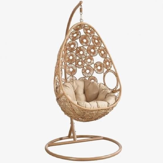 Кресло Подвесное из искусственного ротанга AFM-209A Beige купить в Юрьев-Польском