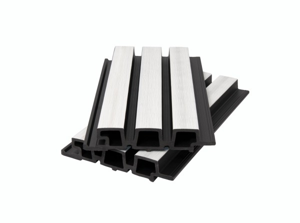Фасадная панель брусковая двухцветная co-extrusion, white купить в Юрьев-Польском