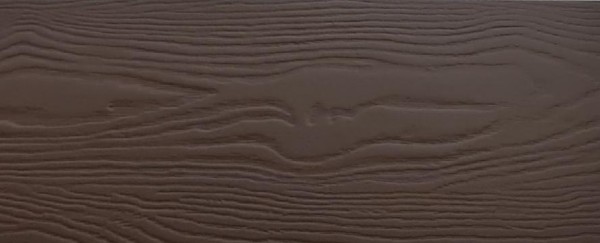 Фиброцементный сайдинг 190х3000х8мм Коричневая глина RAL 8028 купить в Юрьев-Польском