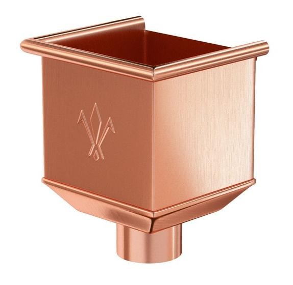 Водосток Aquasistem, система 150/100 - Водосборная воронка медная купить в Юрьев-Польском