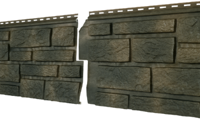 Фасадная панель Ю-пласт Стоун Хаус S-Lock Таганай таёжный