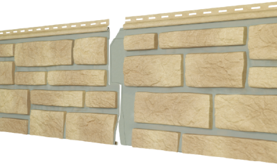 Фасадная панель Ю-пласт Стоун Хаус S-Lock Таганай речной