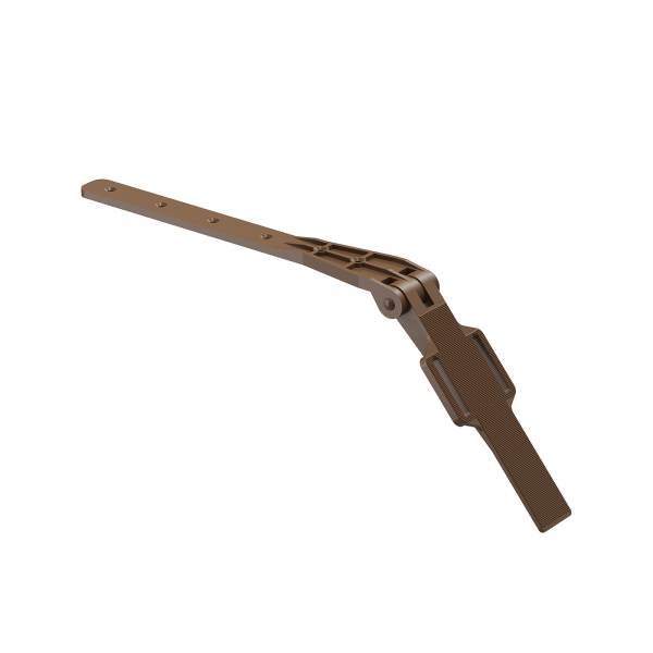 Крепление регулируемое для кронштейна желоба Docke Premium ПВХ - Каштан купить в Юрьев-Польском