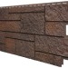Фасадная панель VOX Sandstone (Сандстоун) темно коричневый купить в Юрьев-Польском