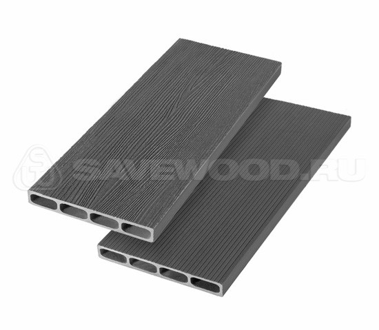Грядочная доска ДПК 3D Savewood SW Rubus (R) графит купить в Юрьев-Польском